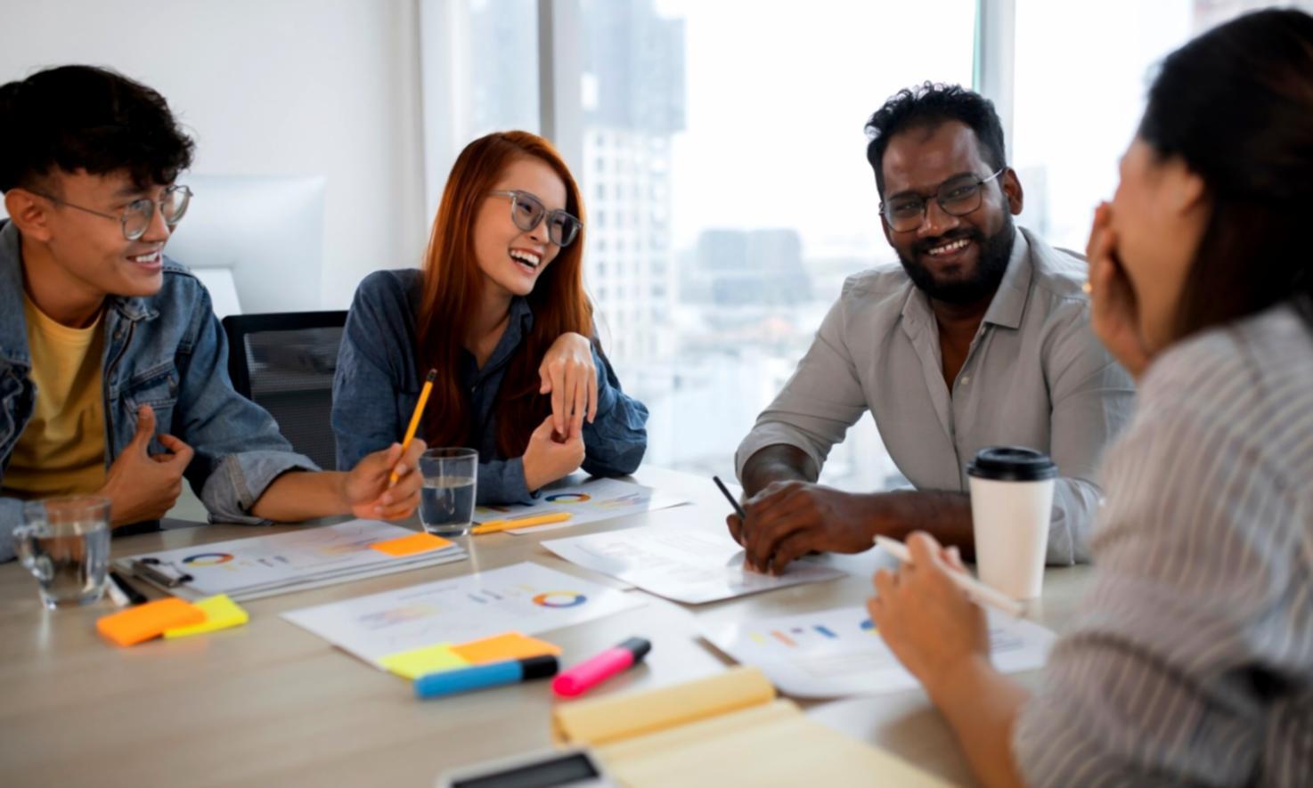 Professional workspace showing website development and content management tools
